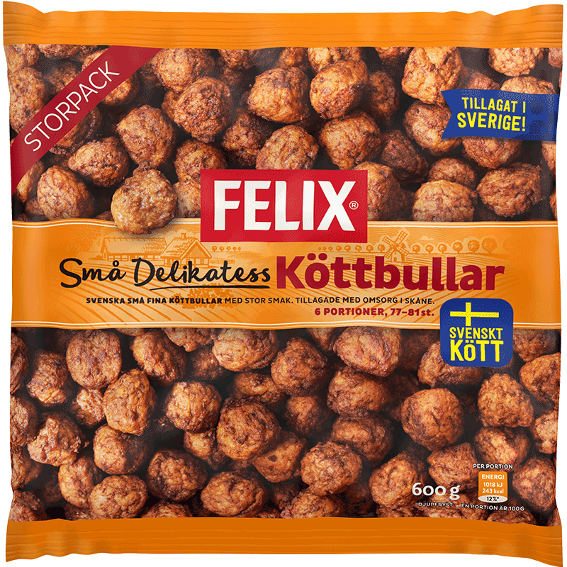 Små Delikatessköttbullar Storpack