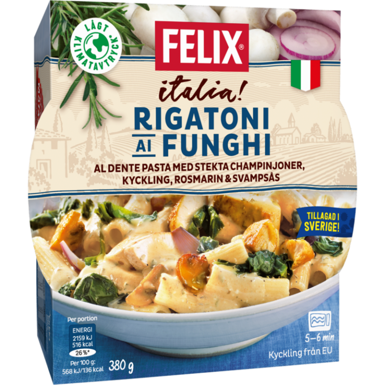 Rigatoni ai Funghi