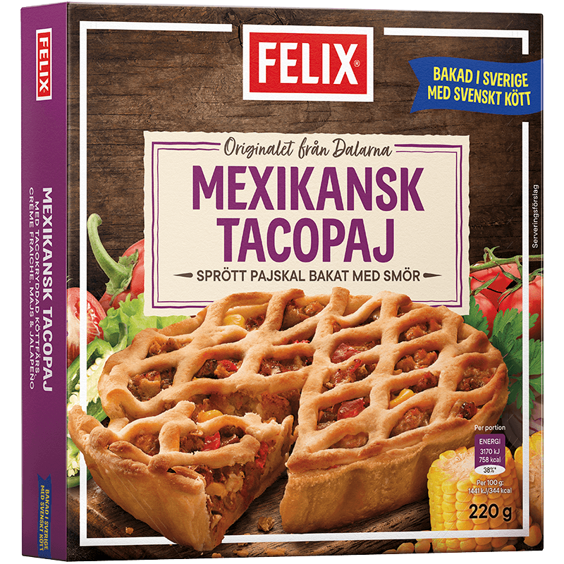 Mexikansk Tacopaj