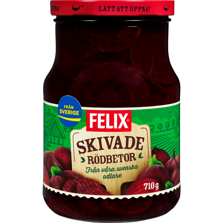 Rödbetor skivade 710 g