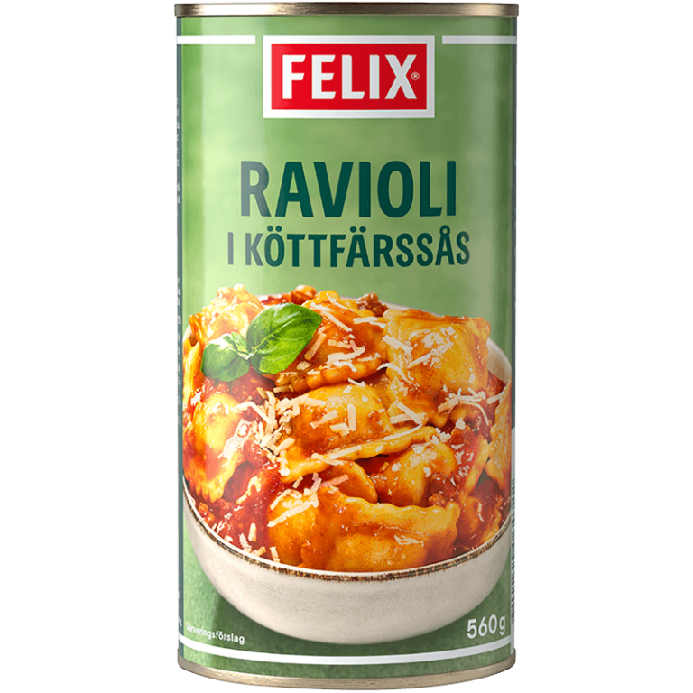 Ravioli i köttfärssås