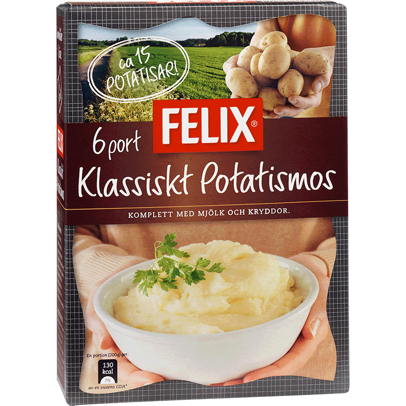 Klassiskt Potatismos 6 portioner