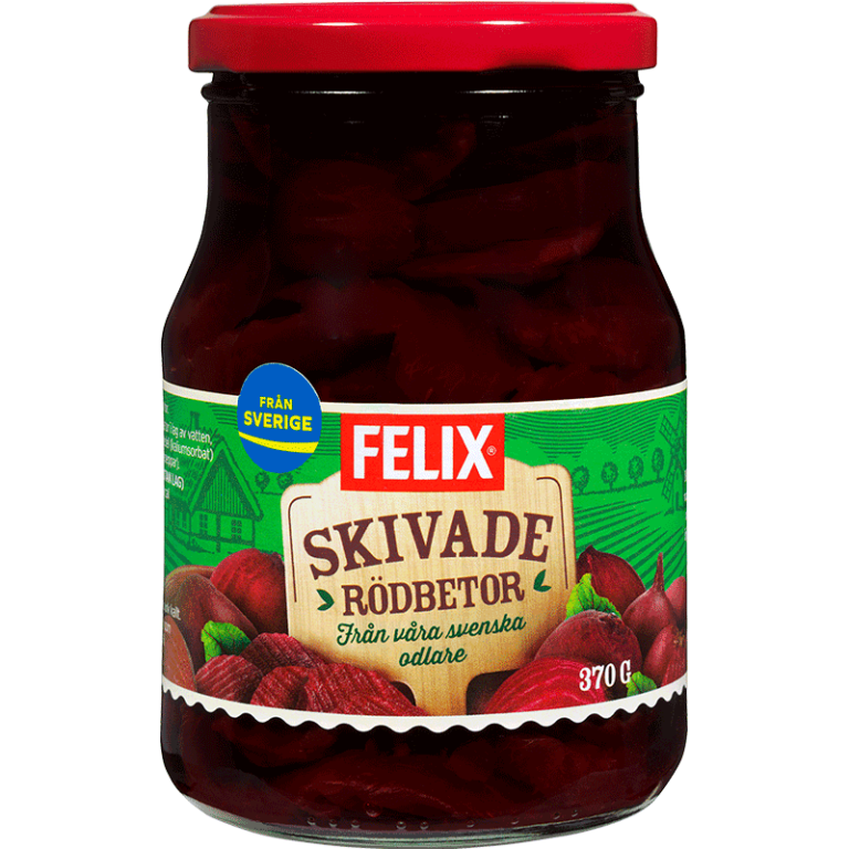 Rödbetor skivade 370 g