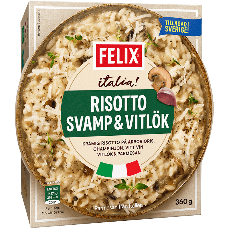 Risotto Svamp & Vitlök