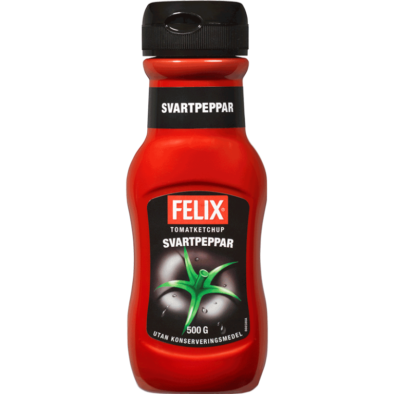 Tomatketchup Svartpeppar